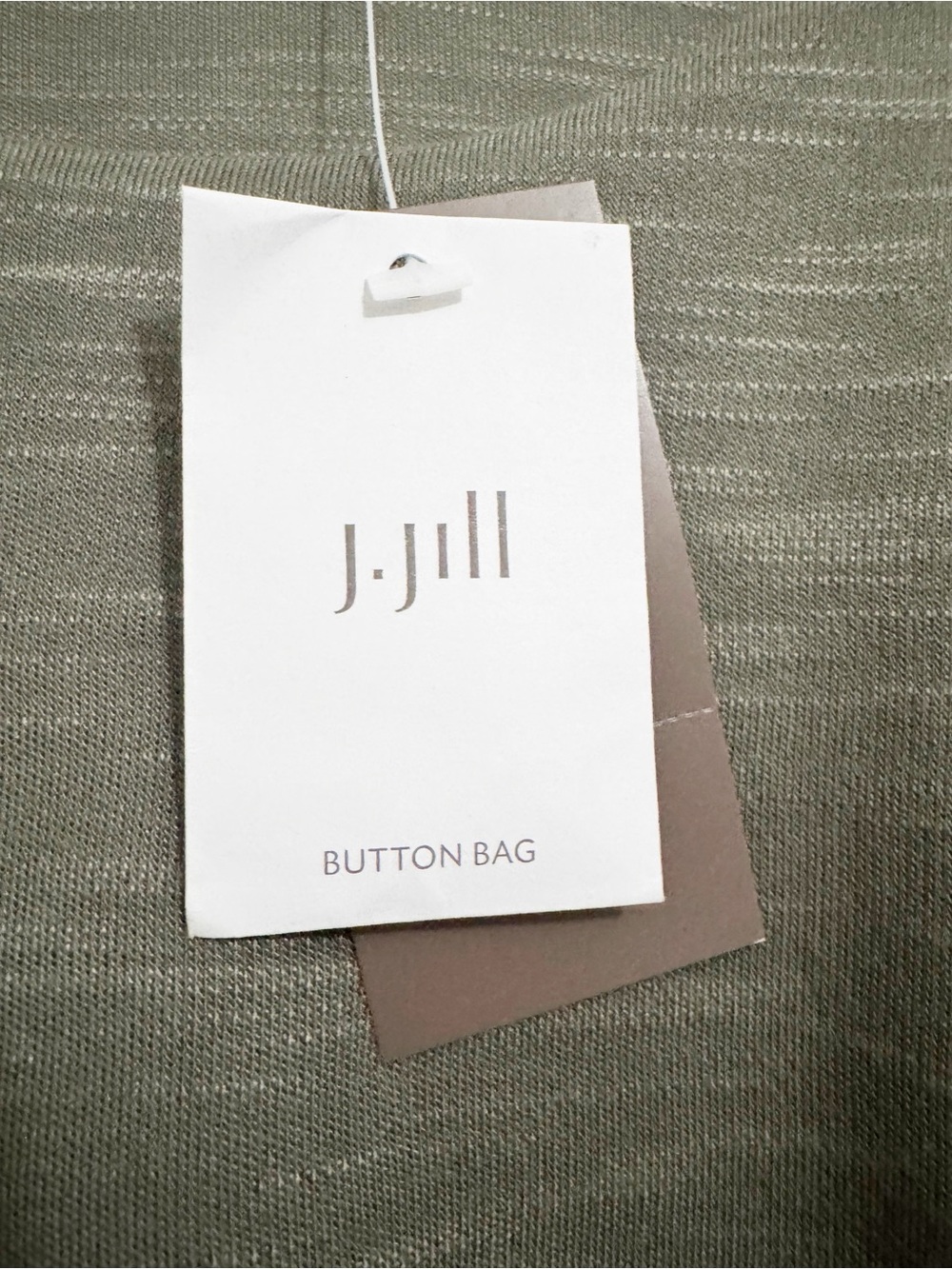 J. Jill Layered Button Back Dress English Moss NWT MT Medium Tall - Picture 5 of 12